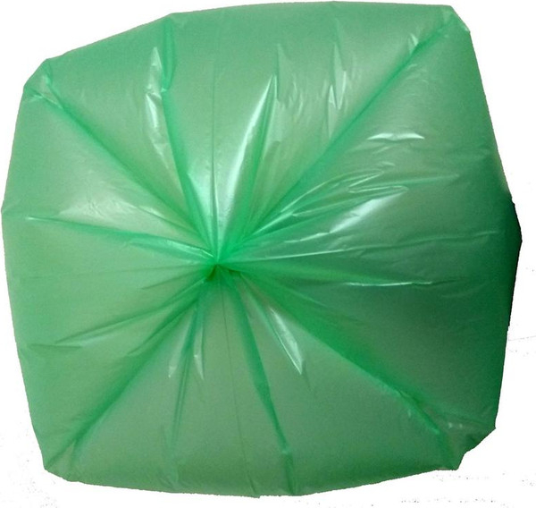 Изображение товара Пакеты для мусора Luscan 60л / 1557724 (30шт, зеленый)