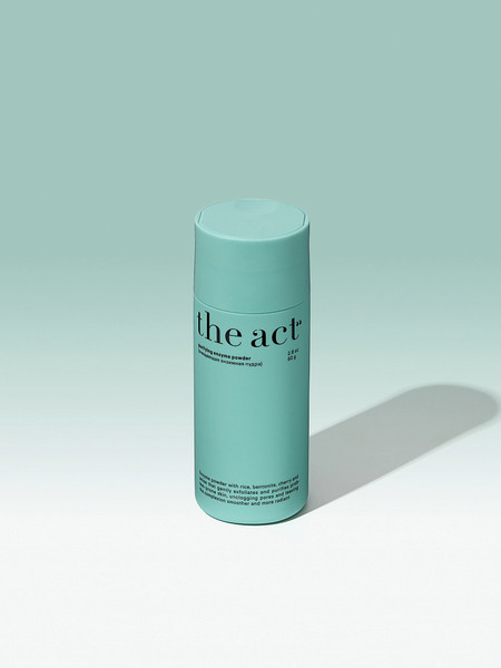 Изображение товара Пудра для умывания The Act Энзимная очищающая темно-зеленая (80г)