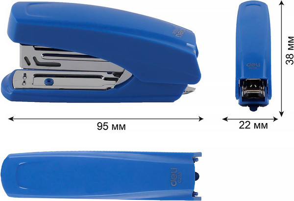 Изображение товара Степлер Deli №10 / 0238 (белый)