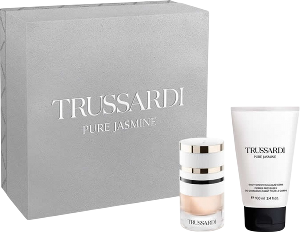 Изображение товара Парфюмерный набор Trussardi Pure Jasmine Туалетная вода 60мл+Скраб для тела 100мл