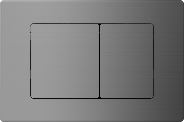 Изображение товара Кнопка для инсталляции Oliveeka OL-E12-BGM (матовый оружейный металл)