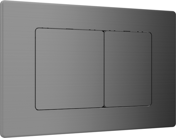 Изображение товара Кнопка для инсталляции Oliveeka OL-E12-BGM (матовый оружейный металл)