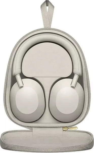 Изображение товара Беспроводные наушники Sony WH-1000XM5 (серебристый)