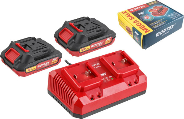 Изображение товара Набор аккумуляторов для электроинструмента Wortex ALL1 XLT / 2329018