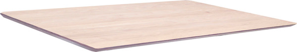 Изображение товара Столешница для стола Ergosmart Массив скошенный край 1300х750х27 (дуб беленый)