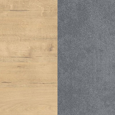 Изображение товара Двуспальная кровать Proson Voyage 160x190 (бунратти/Sohu сталь)