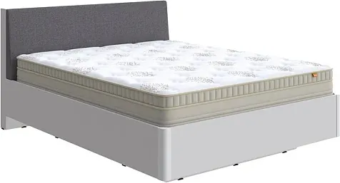 Изображение товара Двуспальная кровать Proson Voyage 180x190 (белый жемчуг/Nice мокко)