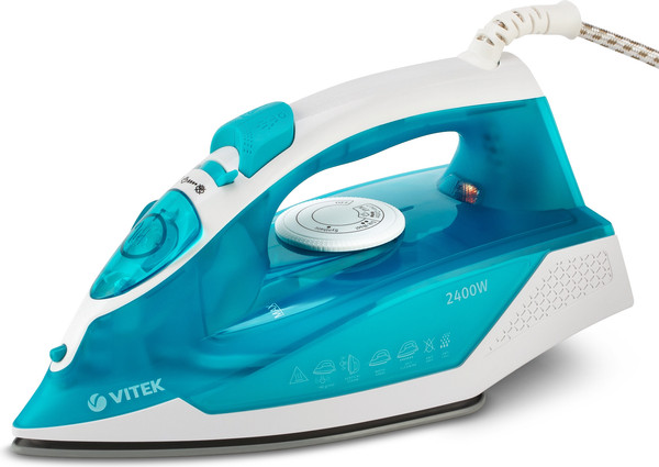 Изображение товара Утюг Vitek VT-8307 (синий/белый)