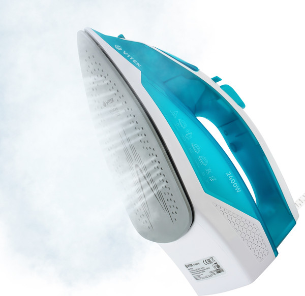 Изображение товара Утюг Vitek VT-8307 (синий/белый)