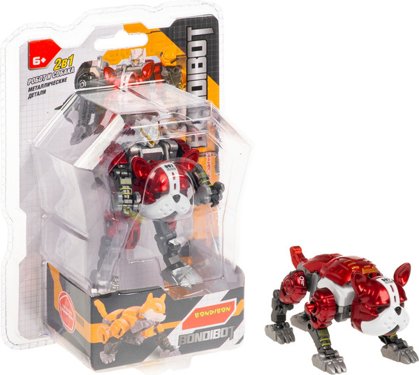 Изображение товара Робот-трансформер Bondibon Bondibot Бульдог HD123 / ВВ6659