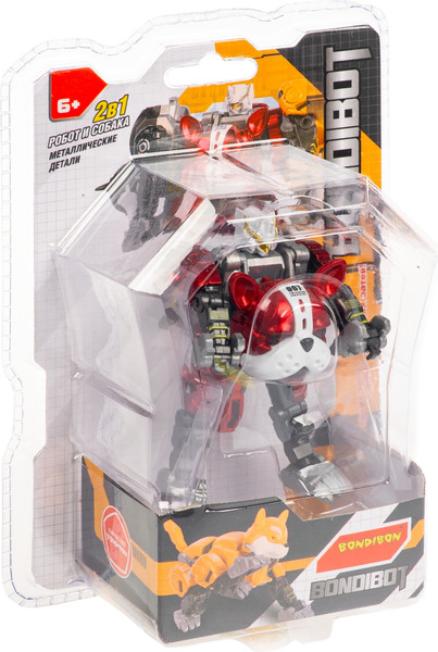 Изображение товара Робот-трансформер Bondibon Bondibot Бульдог HD123 / ВВ6659