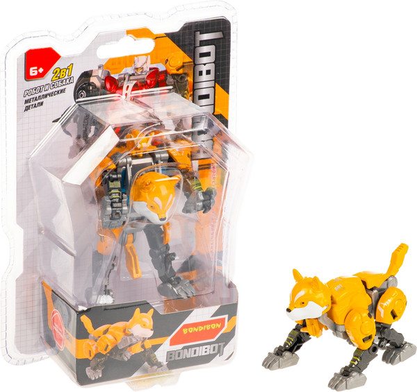 Изображение товара Робот-трансформер Bondibon Bondibot Сибирский хаски HD123 / ВВ6660