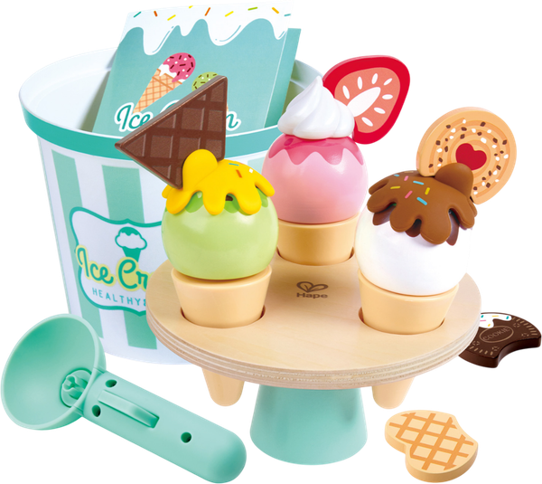 Изображение товара Набор игрушечных продуктов HappyLine Мороженое E3225_HP