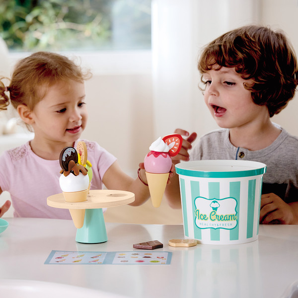 Изображение товара Набор игрушечных продуктов HappyLine Мороженое E3225_HP