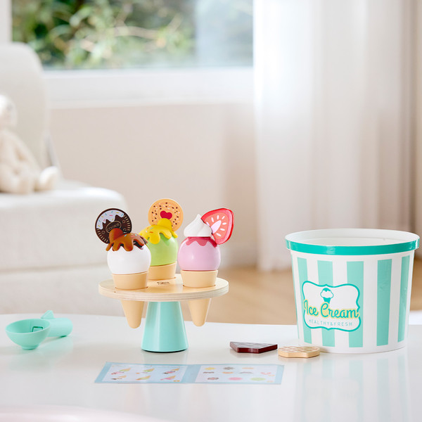 Изображение товара Набор игрушечных продуктов HappyLine Мороженое E3225_HP