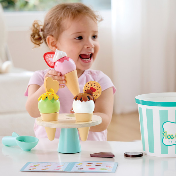 Изображение товара Набор игрушечных продуктов HappyLine Мороженое E3225_HP