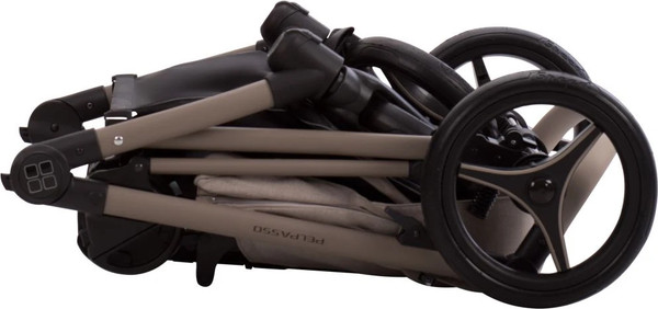 Изображение товара Детская универсальная коляска Bebetto Pelpasso 2в1 (01 Kaszmir, светло-бежевый)