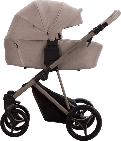 Изображение товара Детская универсальная коляска Bebetto Pelpasso 2в1 (01 Kaszmir, светло-бежевый)
