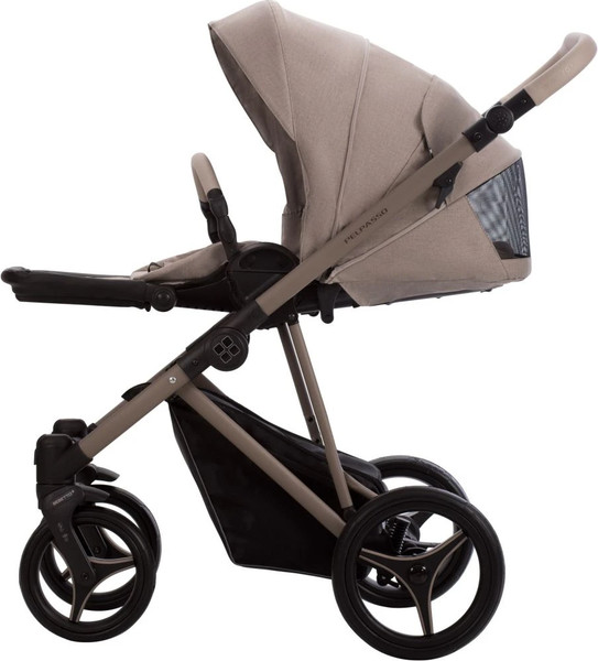 Изображение товара Детская универсальная коляска Bebetto Pelpasso 2в1 (01 Kaszmir, светло-бежевый)