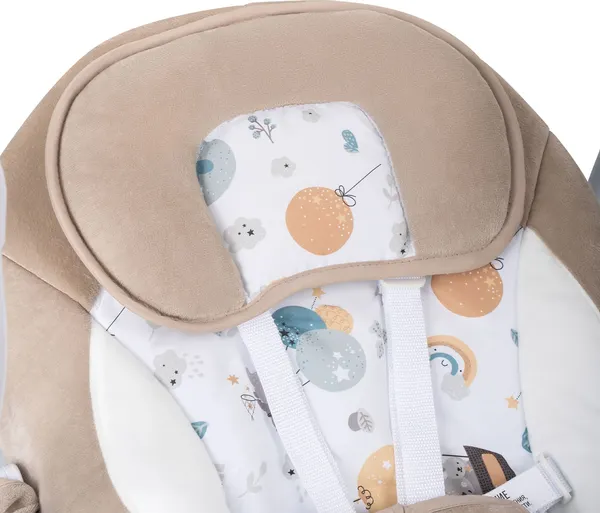 Изображение товара Качели для новорожденных INDIGO Star light (бежевый)