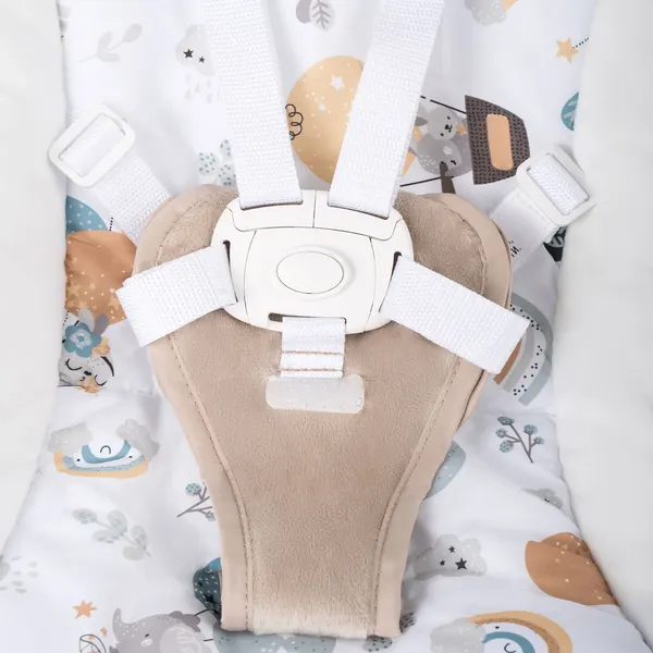 Изображение товара Качели для новорожденных INDIGO Star light (бежевый)