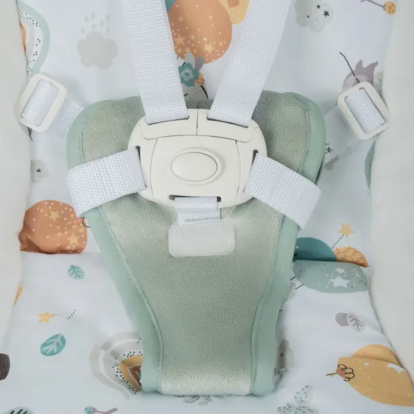 Изображение товара Качели для новорожденных INDIGO Star light (зеленый)