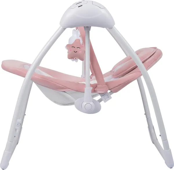 Изображение товара Качели для новорожденных INDIGO Star light (розовый)