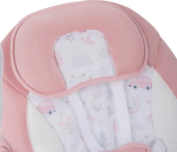 Изображение товара Качели для новорожденных INDIGO Star light (розовый)