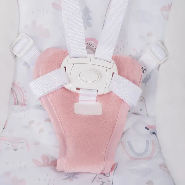 Изображение товара Качели для новорожденных INDIGO Star light (розовый)