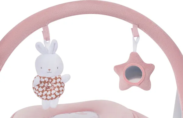 Изображение товара Качели для новорожденных INDIGO Star light (розовый)