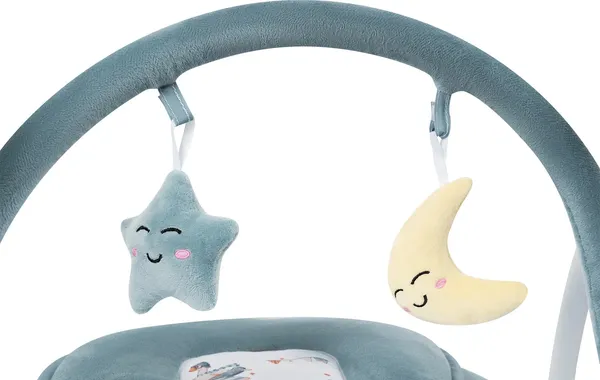 Изображение товара Качели для новорожденных INDIGO Star light (синий)