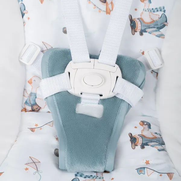 Изображение товара Качели для новорожденных INDIGO Star light (синий)