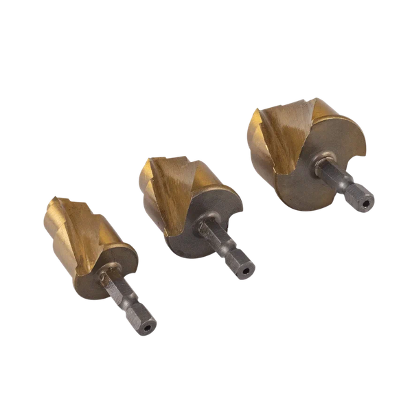 Изображение товара Набор сверл Vira 15-19/18-24/24-31мм для полипропиленовых труб PPR / 551404