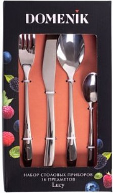 Изображение товара Набор столовых приборов Domenik Lucy DMC181