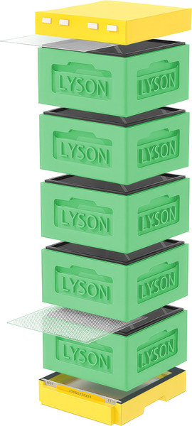 Изображение товара Улей Lyson Рута На 12 Рамок / KR125GY (зеленый/желтый)