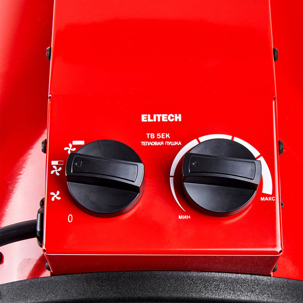 Изображение товара Тепловая пушка электрическая Elitech ТВ 5ЕК / 190732
