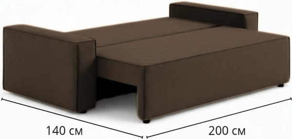 Изображение товара Диван Sundays Home Лофт (велюр коричневый)