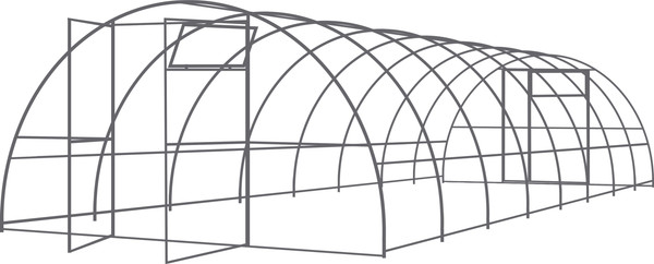 Изображение товара Каркас теплицы Садовод Простор (6м)