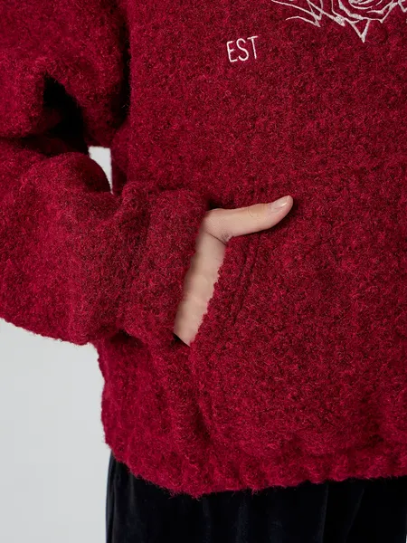 Изображение товара Худи Mark Formelle 122511 (р.164/170-88-94, бордо/637-D вышивка)