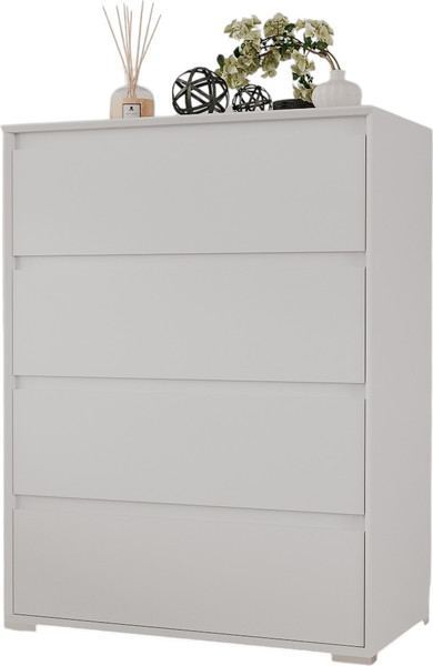 Изображение товара Комод Рэйгрупп Aleksa РГ-04-ВВ ARG-4-ВВ  (белый премиум/белый премиум)