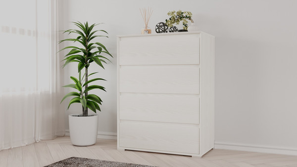 Изображение товара Комод Рэйгрупп Aleksa РГ-04-YY ARG-4-YY (ясень снежный/ясень снежный)