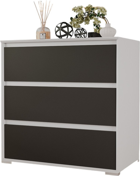 Изображение товара Комод Рэйгрупп Aleksa РГ-03-ВК ARG-3-ВК (белый премиум/кобальт)