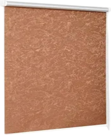 Изображение товара Рулонная штора Jalux Шелк Алю 13 105x160 (коричневый)