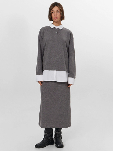 Изображение товара Джемпер Mark Formelle 122816 (р.164/170-84-90, серый меланж Gulle 4654-D)