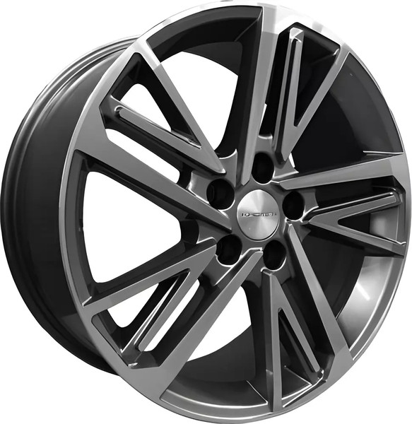 Изображение товара Литой диск Khomen KHW1815 Tugella 18x8" 5x108мм DIA 63.4мм ET 46мм (Gray FP)