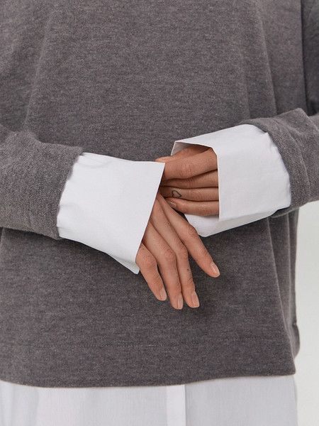 Изображение товара Джемпер Mark Formelle 122816 (р.164/170-88-94, серый меланж Gulle 4654-D)