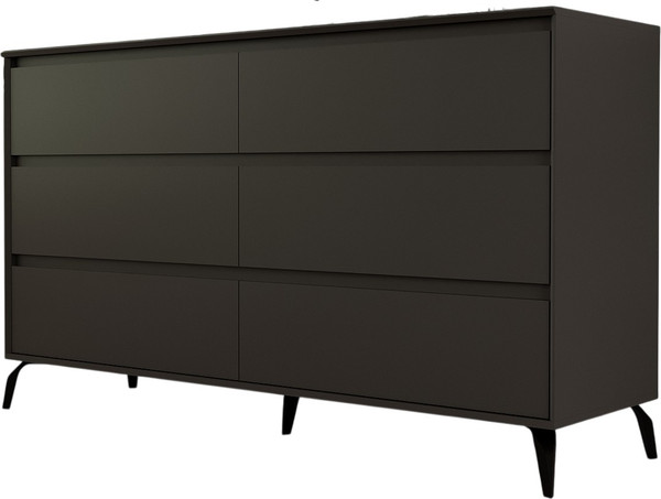 Изображение товара Комод Рэйгрупп Aleksa РГ-06-ККС ARG-6-KKС (кобальт/кобальт/черный)