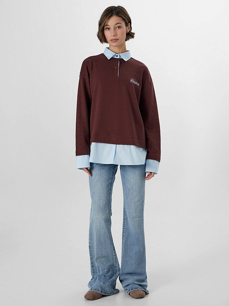 Изображение товара Джемпер Mark Formelle 122816 (р.164/170-92-98, ромовый/646-W вышивка)