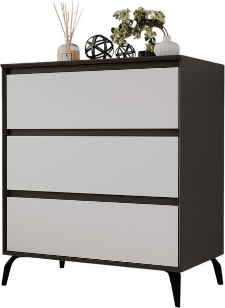 Изображение товара Комод Рэйгрупп Aleksa РГ-03-КВС ARG-3-KВС  (кобальт/белый/черный)