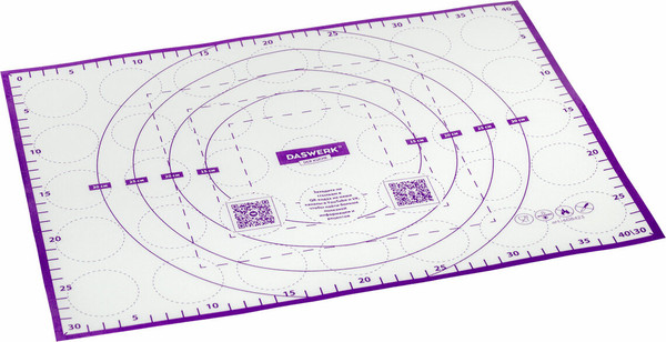 Изображение товара Набор ковриков для теста Daswerk С ножом и скалкой / 608429